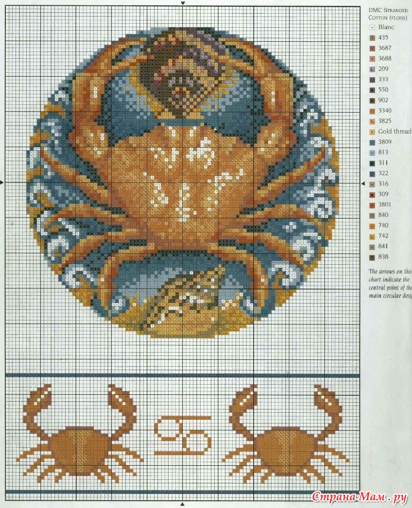 Вышивка крестом знаки зодиака
