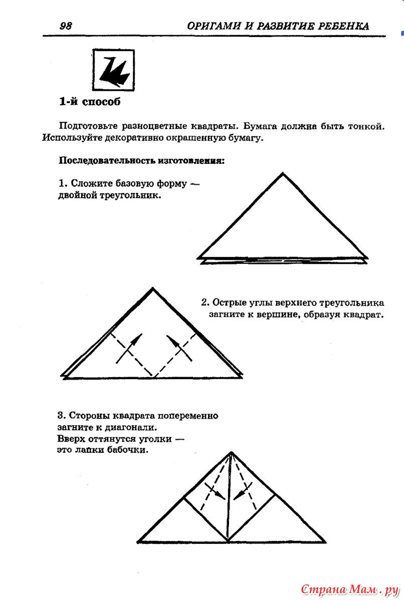 Оригами 2 класс презентация поэтапное выполнение