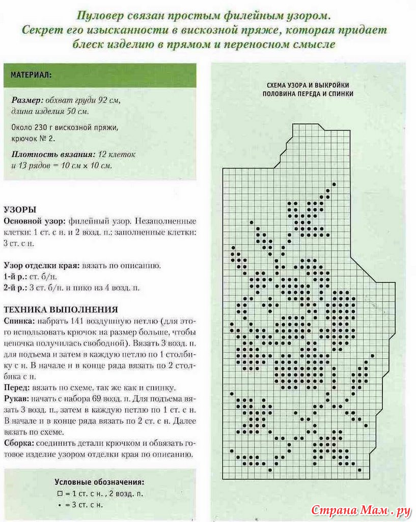 Филейное вязание крючком схемы и описание летних кофточек