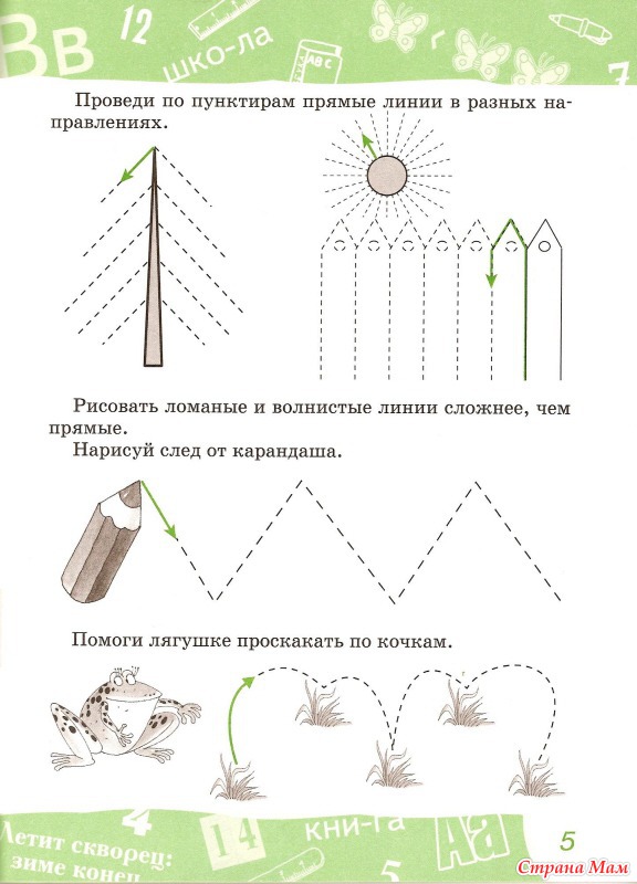 Нарисовать горизонтальную линию