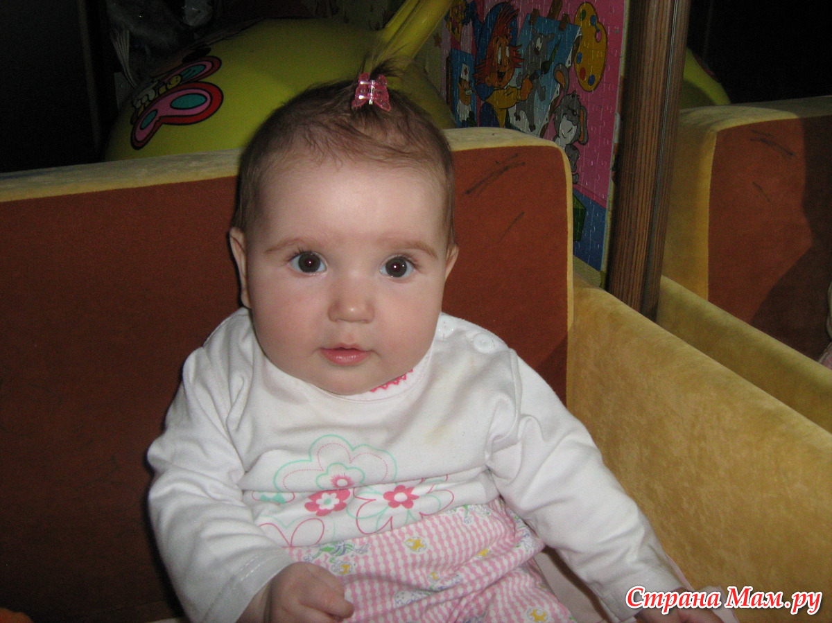 ребенок девочка 7 месяцев фото