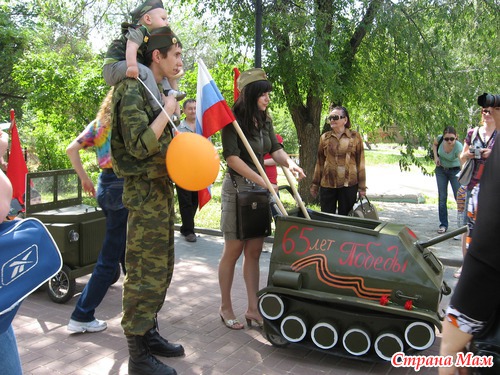 Парад колясок в Волгограде