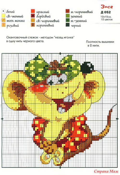 Парочка Зося+Степан :) Схемка