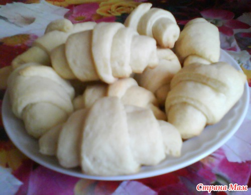 Творожные круассаны
