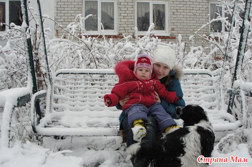 Снеееег!!! первый