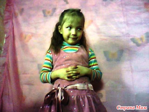 Долгожданный день. Наде 5 лет.