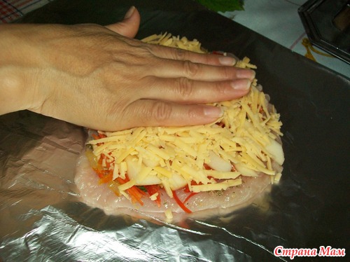 ГОТОВИМ РУЛЕТИКИ ИЗ КУРИНЫХ ГРУДОК.
