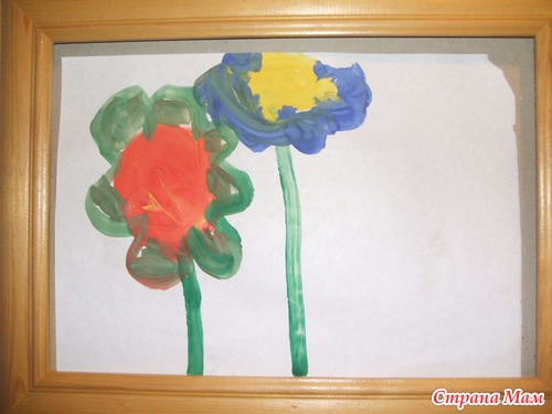 Рисунки гуашью