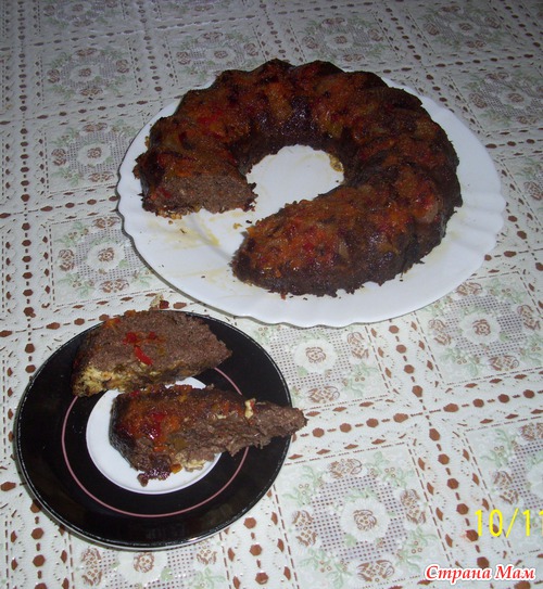 Печёночный пирог