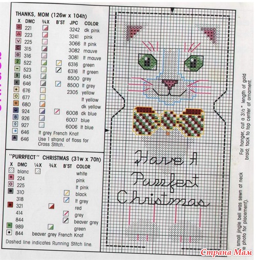 Котики и кролики к Новому году.