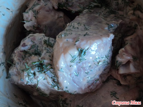 Бёдрышки из духовки.
