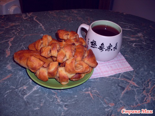 Колоски и пирожки к чаю.