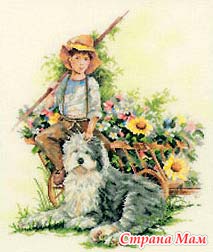 Boy and his dog