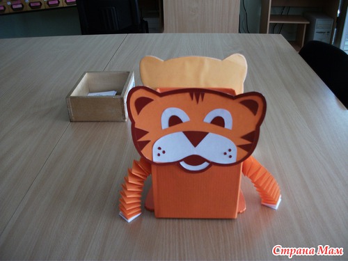 коробочка - тигр