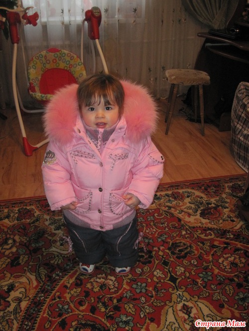 Зимний костюм для дочки