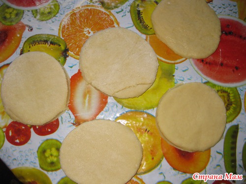 Сахарные коржики