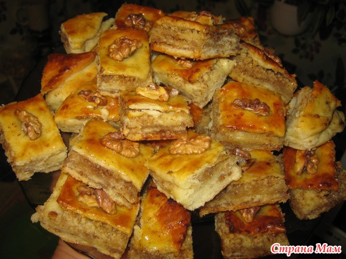 Медовая пахлава