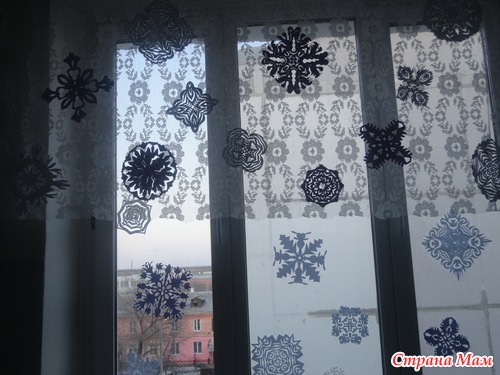Мои снежинки