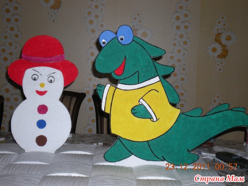 Поделки из пенопласта
