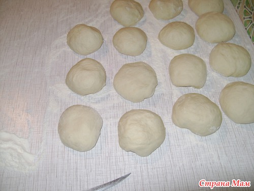 Мой рецепт приготовления ватрушек.