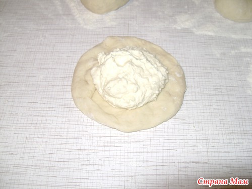 Мой рецепт приготовления ватрушек.
