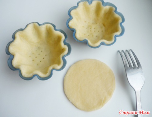 Корзиночки с яблоками