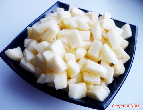 Корзиночки с яблоками