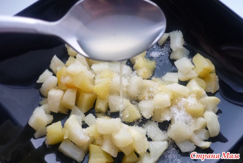 Корзиночки с яблоками