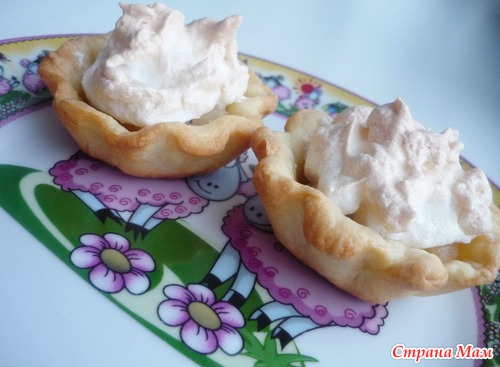 Корзиночки с яблоками