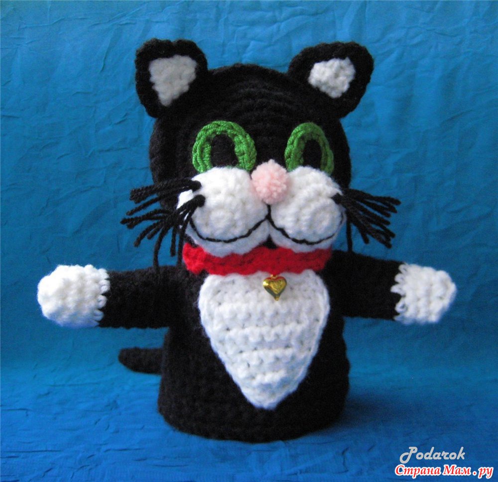 Игрушки-перчатки - Вязание для детей - Страна Мам