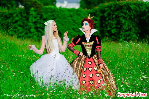 Фотосессия " Алиса в стране чудес".