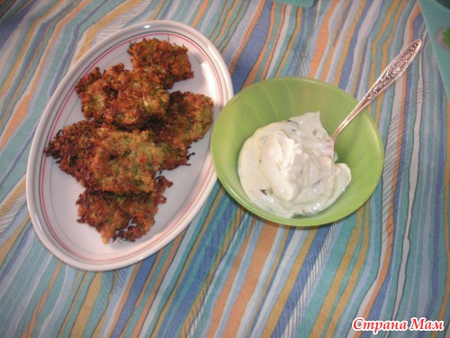Колокифокефтедес - вкусные овощные котлетки с кабачком и сыром