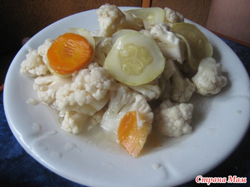 Маринованная цветная капуста