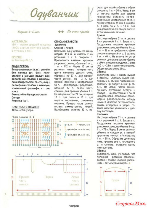 Готовим к холодам малышей и малышек-модельки крючком