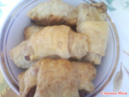 Рулетики с ветчиной и луком. Закусон отличный!