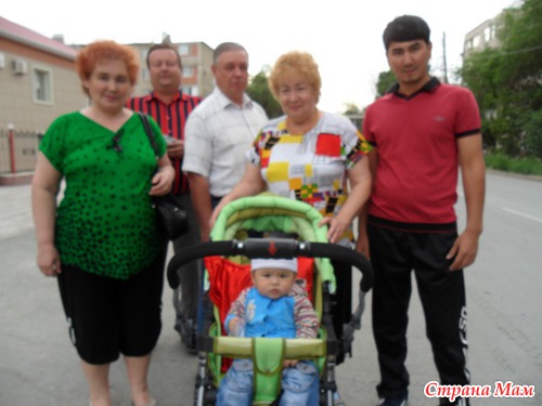 Наша вечерня прогулочка... в парк!