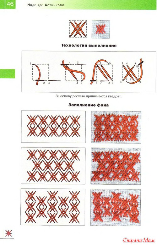 Вышивка 100 видами крестика.