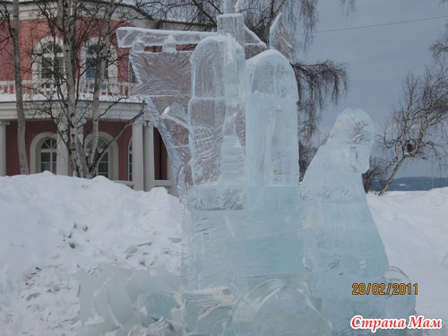 Конкурс снежных и ледяных скульптур