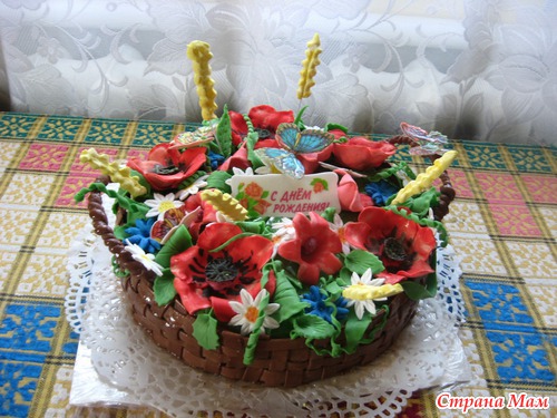 Тортик для любимой мамочки