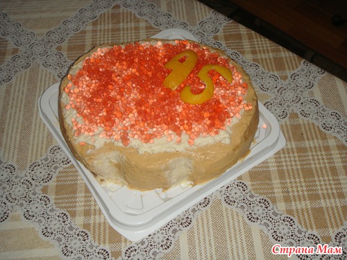 Тортик для мамы :)