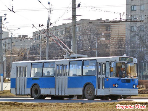 Тройллейбусы моего города
