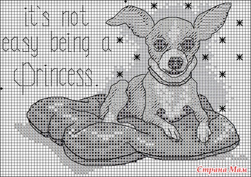 Dimensions "Быть принцесcой не легко" / It's not easy being princess /