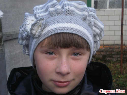 Вот ещё один беретик.
