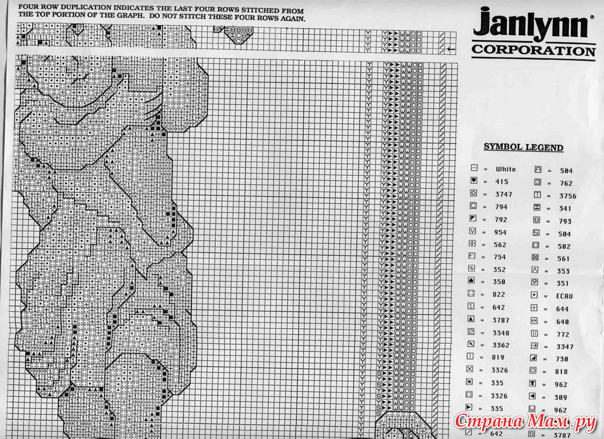 Janlynn вышивка крестом схемы