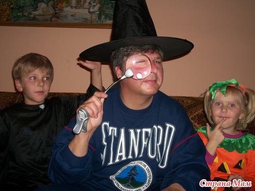Как мы отмечали День всех святых или Happy Halloween