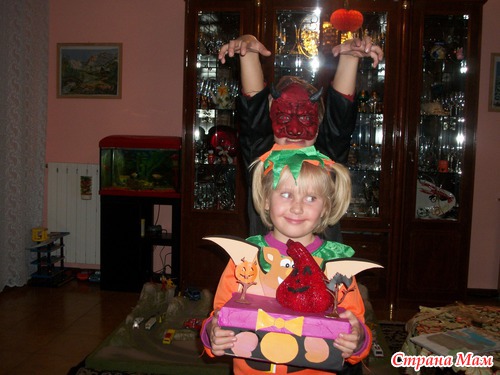 Как мы отмечали День всех святых или Happy Halloween