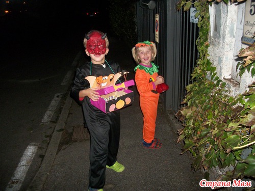 Как мы отмечали День всех святых или Happy Halloween