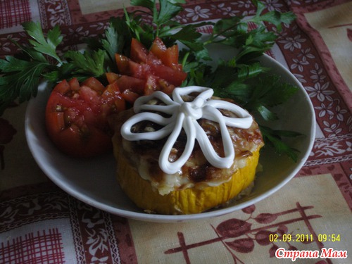 . Кабачковая пицца