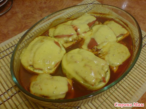 Фаршированные кабачки