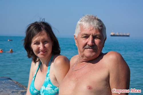 Наш отдых на море.
